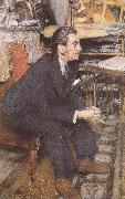 Edouard Vuillard Sam portrait Spain oil painting artist